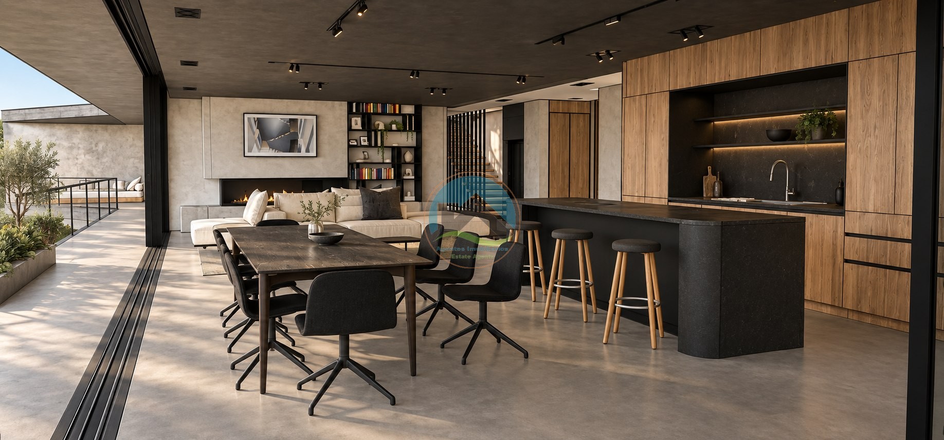 Terrain avec de magnifiques vues et un projet approuvé pour la construction — Photo 9