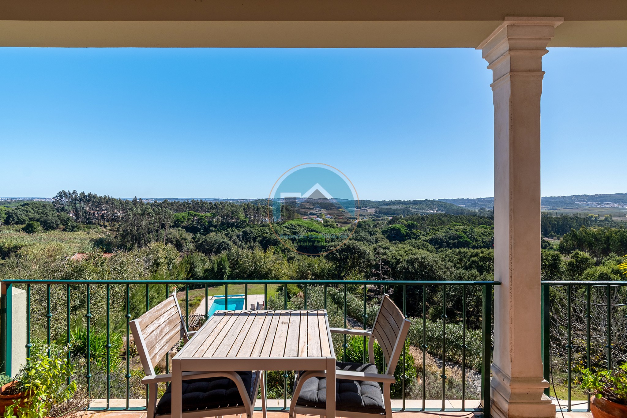 Moradia isolada com vista sobre o Castelo de Óbidos tranquilidade — Photo 33