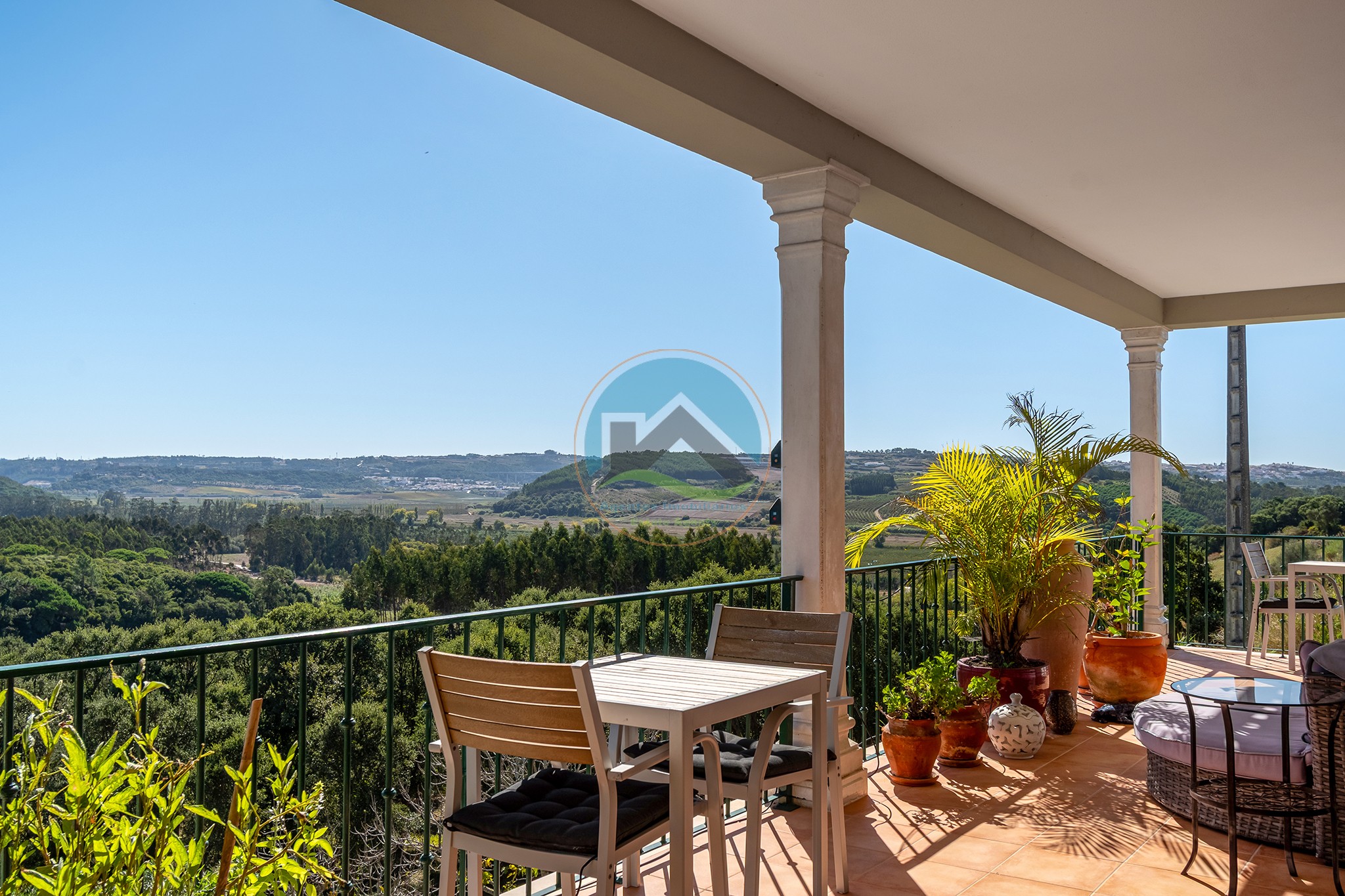 Moradia isolada com vista sobre o Castelo de Óbidos tranquilidade — Photo 36