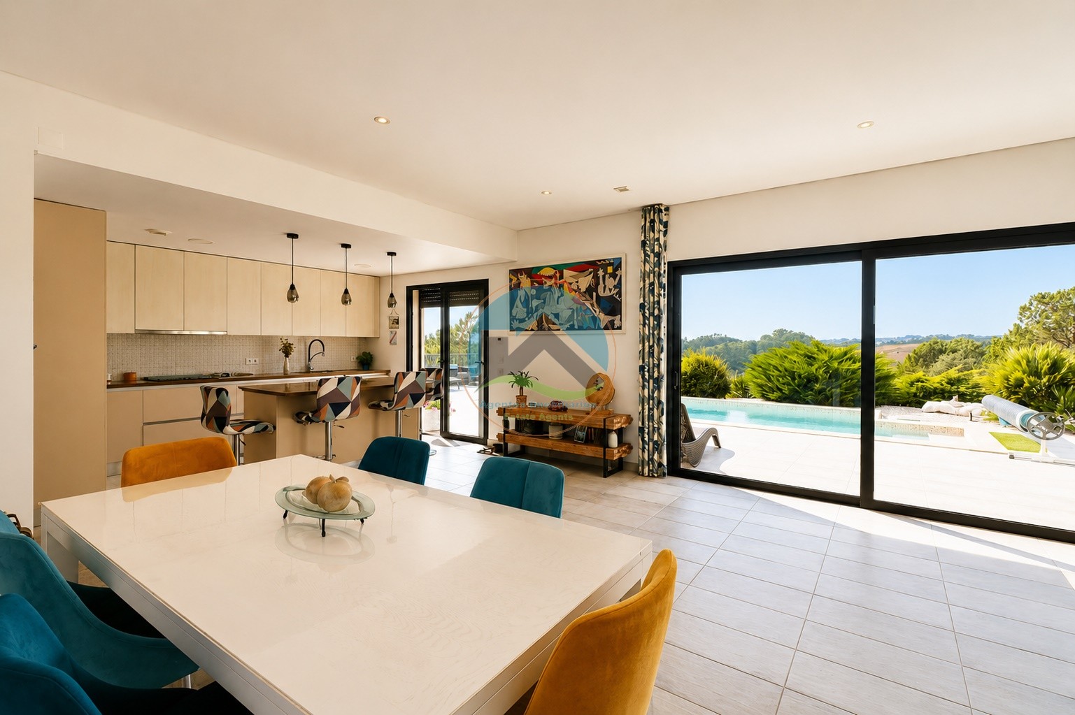Moradia Contemporânea Térrea com Piscina Aquecida e terreno na — Foto 10