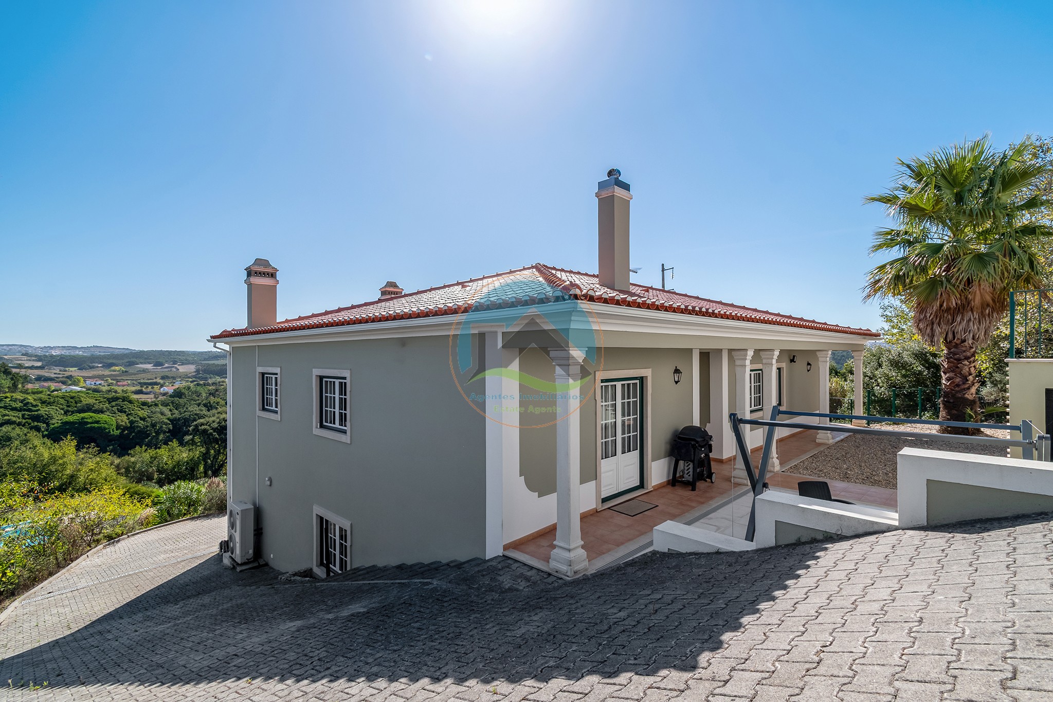 Moradia isolada com vista sobre o Castelo de Óbidos tranquilidade — Photo 4