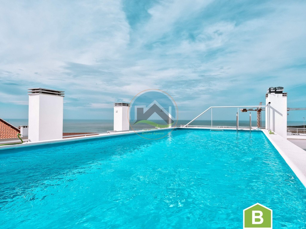 Apartamento com 2 suites, piscina comum e vista mar - Sítio da Nazaré — Photo 1