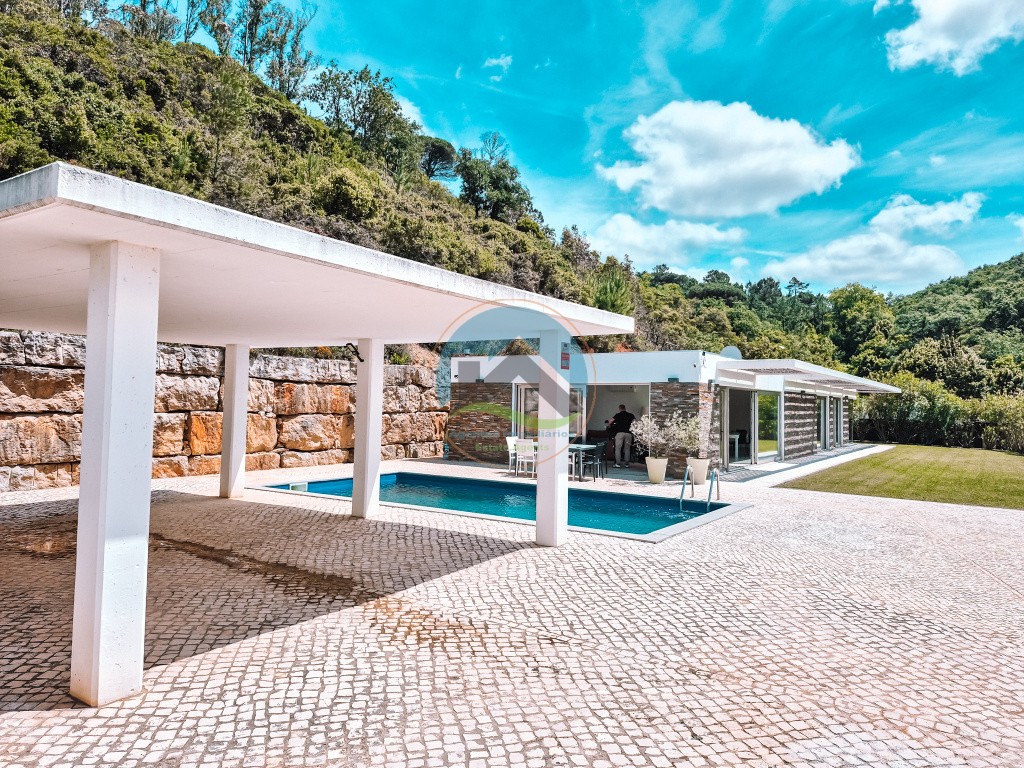 Casa con piscina y vistas panorámicas - cerca de Nazaré — Photo 6