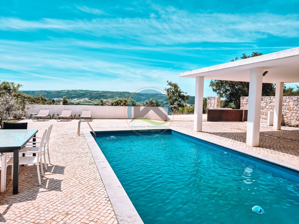 Casa con piscina y vistas panorámicas - cerca de Nazaré — Photo 9