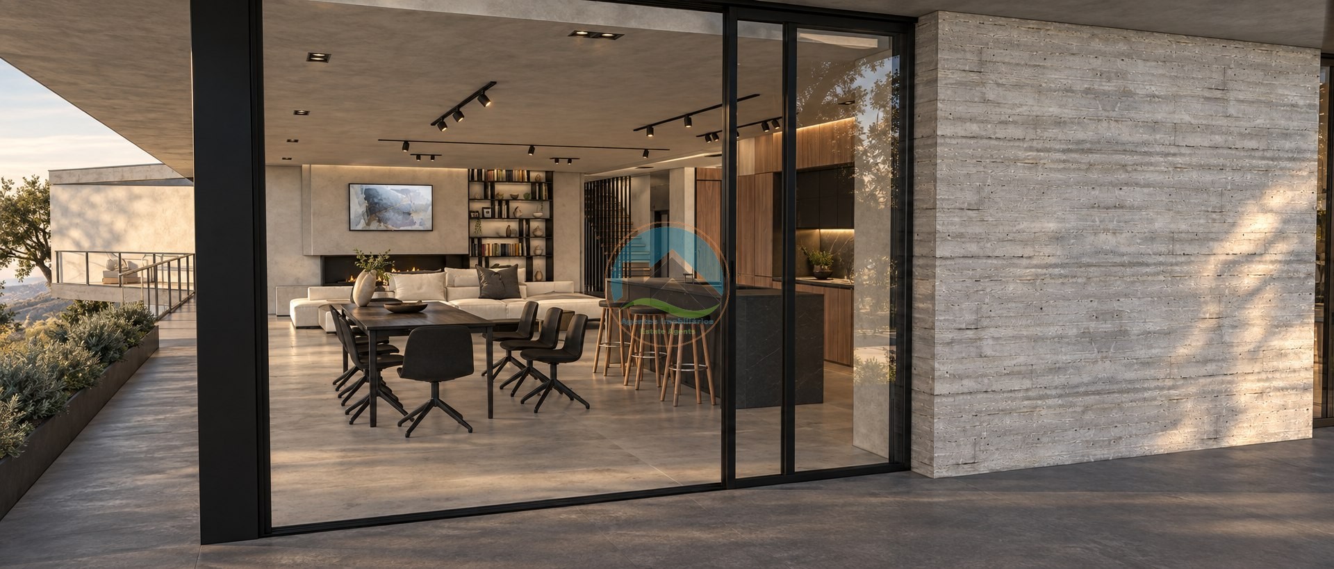 Terrain avec de magnifiques vues et un projet approuvé pour la construction — Photo 8