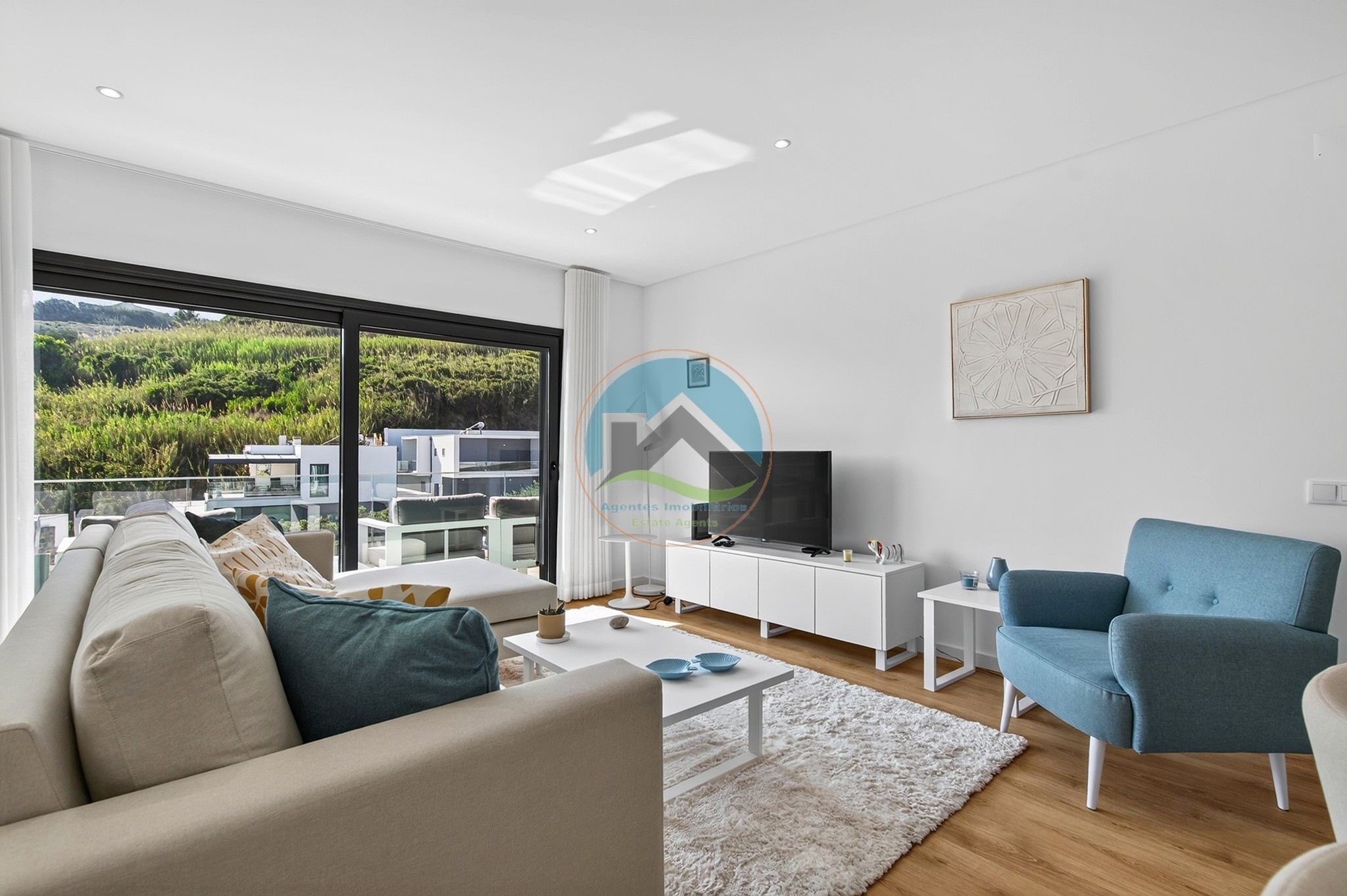 Apartamento com Vista sobre a Lagoa de Óbidos, Varanda e Piscina — Photo 9