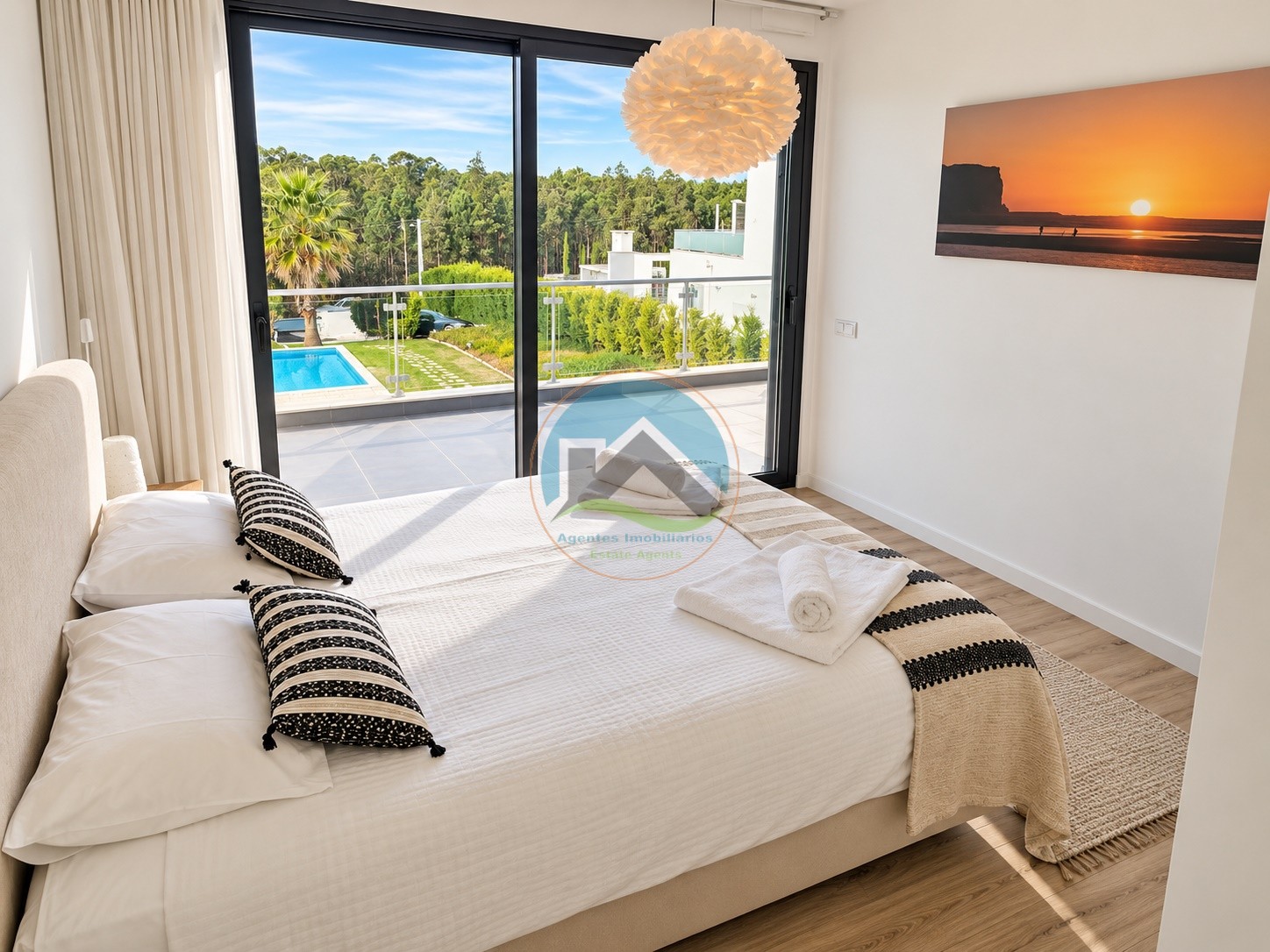 Moradia T4 estilo contemporâneo com piscina no Nadadouro — Photo 19