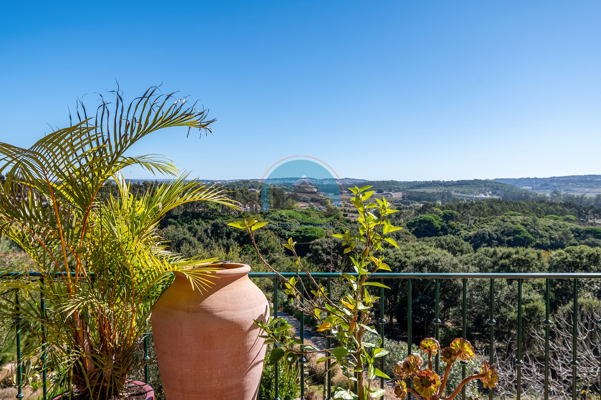 Moradia isolada com vista sobre o Castelo de Óbidos tranquilidade — Photo 40