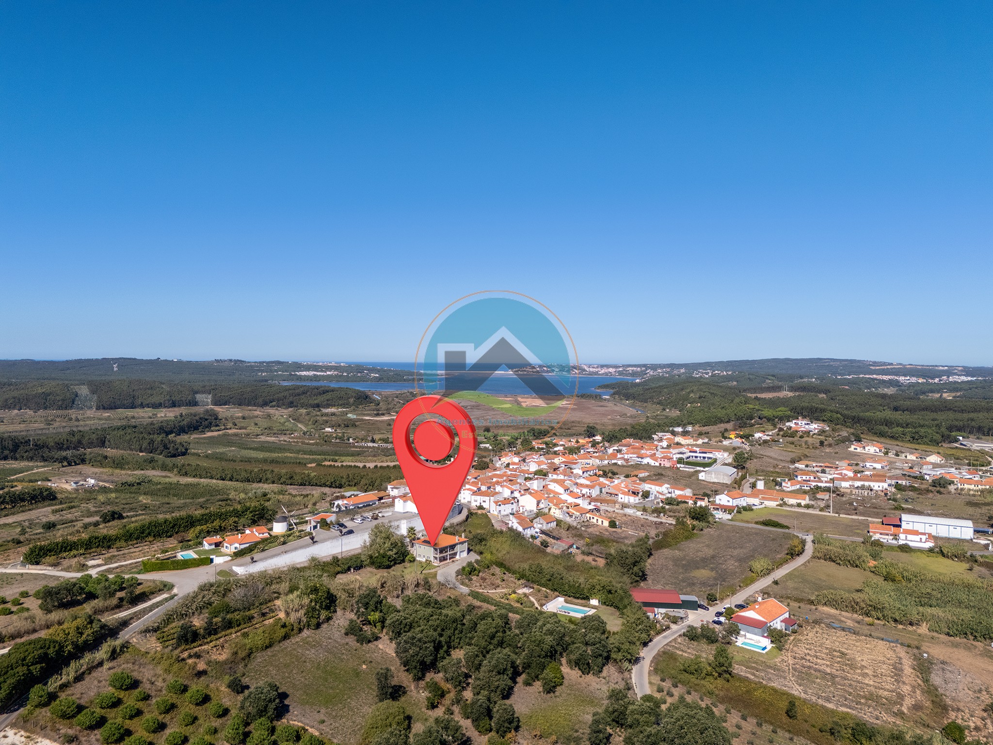 Moradia isolada com vista sobre o Castelo de Óbidos tranquilidade — Photo 58