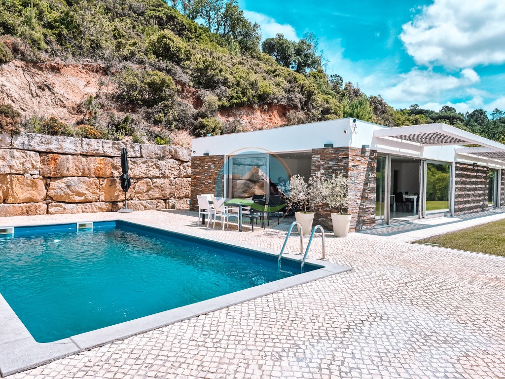 Casa con piscina y vistas panorámicas - cerca de Nazaré — Photo 4