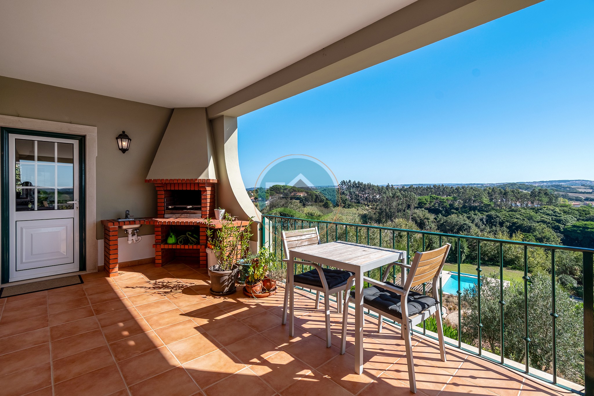 Moradia isolada com vista sobre o Castelo de Óbidos tranquilidade — Photo 34
